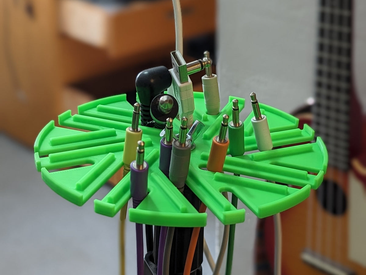 Kabelhanger voor patchkabels en korte kabels
