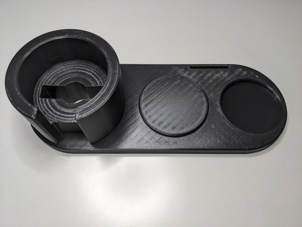 Breville/Sage-tampstation met ruimte voor een metalen zeeffilter