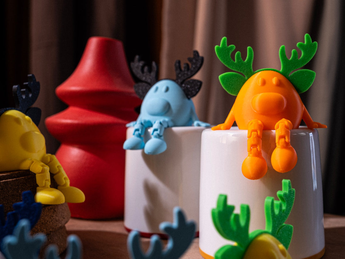 Klein rendierfiguurtje voor kerst