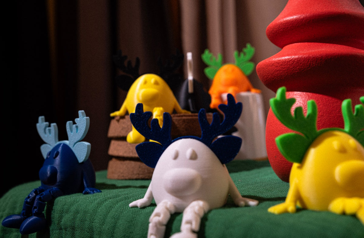 Klein rendierfiguurtje voor kerst