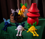Klein rendierfiguurtje voor kerst