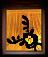 Rendierfiguurtje voor in het raam – kerstdecoratie