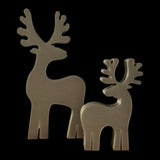 Set rendierfiguurtjes – minimalistische kerstdecoratie