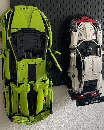 Wandhouder voor LEGO Lamborghini Sian voor IKEA Skådis
