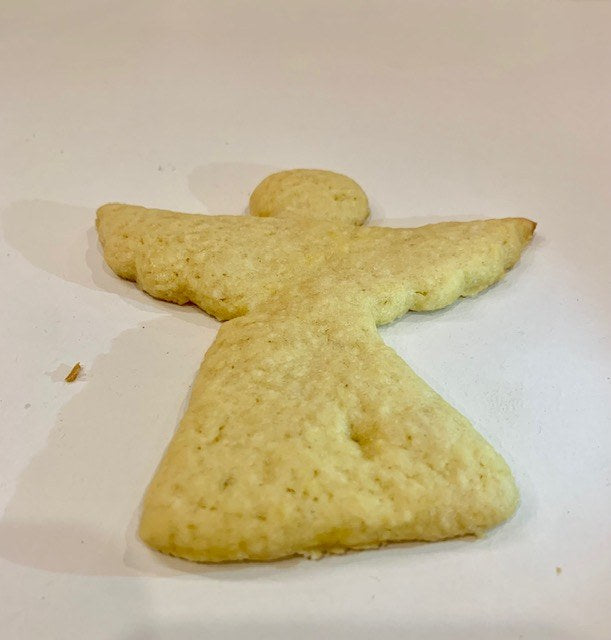 Koekjesuitsteekvorm in de vorm van een engel