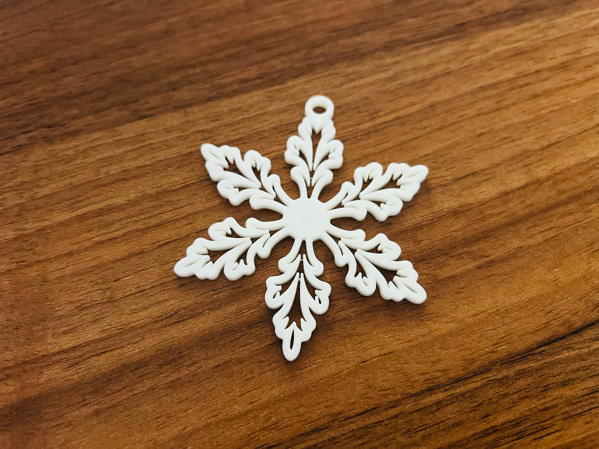 Sneeuwvlok voor de kerstboom