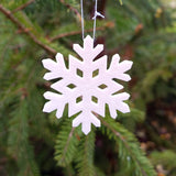 Sneeuwvlokdecoratie – set van 12 voor de kerstboom