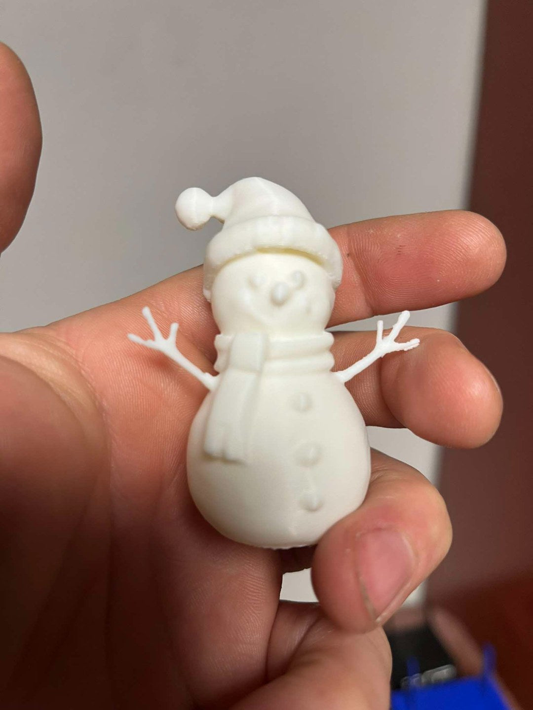 Set van 3 schattige sneeuwpopfiguurtjes