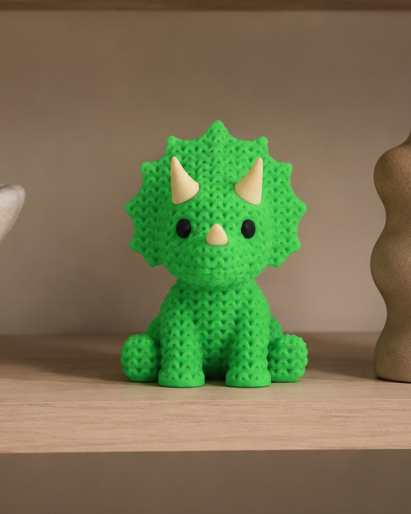 Figuurtje triceratops – decoratieve dinosaurus voor in huis