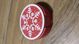 Onderzetters met sneeuwvlokken voor kerst – 6 motieven