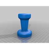 60 mm koffietamper voor Moka Express 4 kopjes