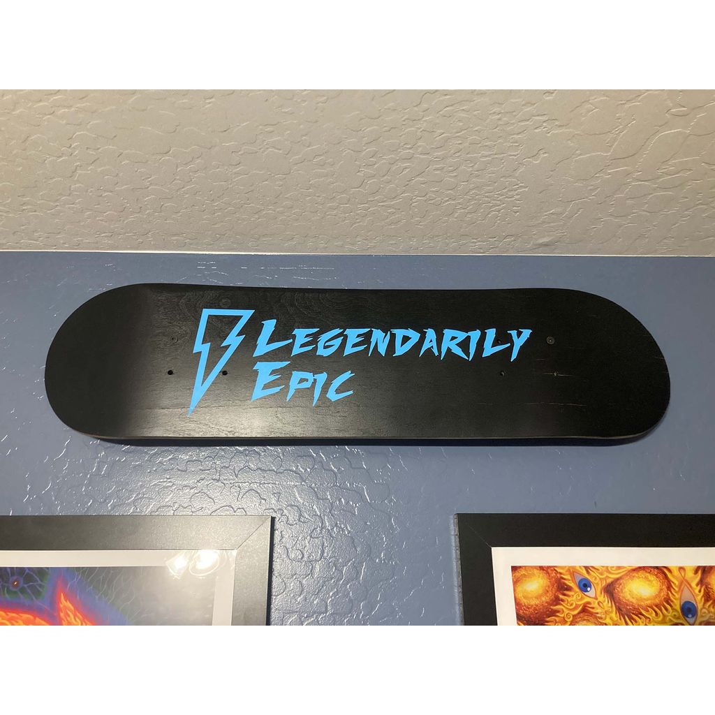 Wandhouder voor skateboarddeck