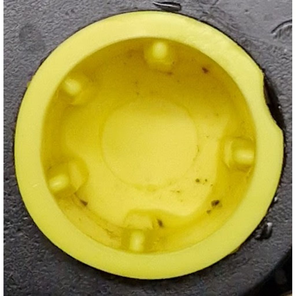 Knop voor de zetgroep van de Philips Saeco – onderhoudsgereedschap