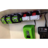Wand- en kasthouder voor Black & Decker 20V-batterij