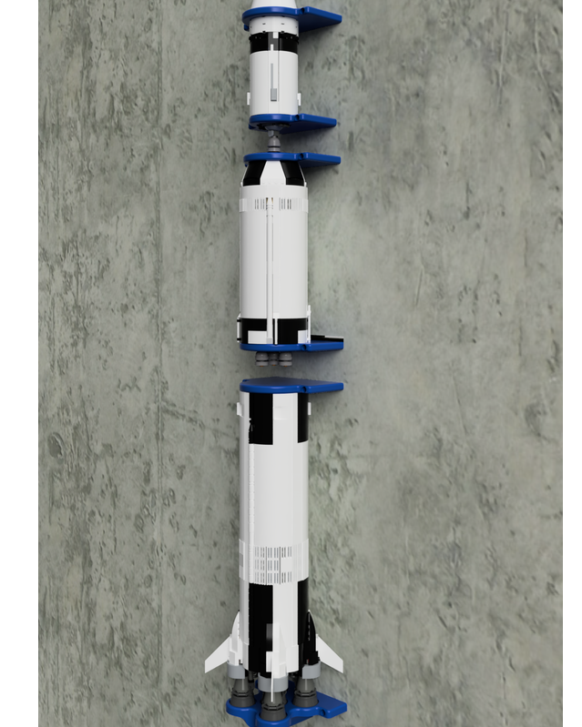 Wandhouder voor LEGO Saturn V