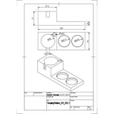 Tampstation voor ECM Synchronika E61 – 58,5 mm