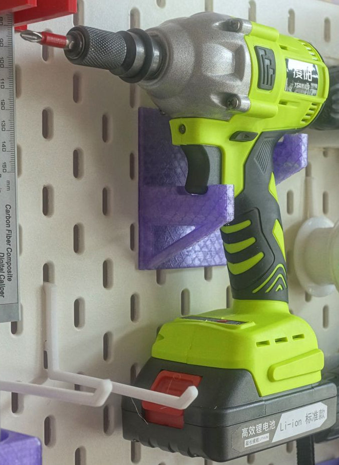 IKEA Skådis-houder voor accugereedschap – je boormachine altijd paraat