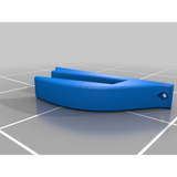 Horizontale wandhouder voor skateboard