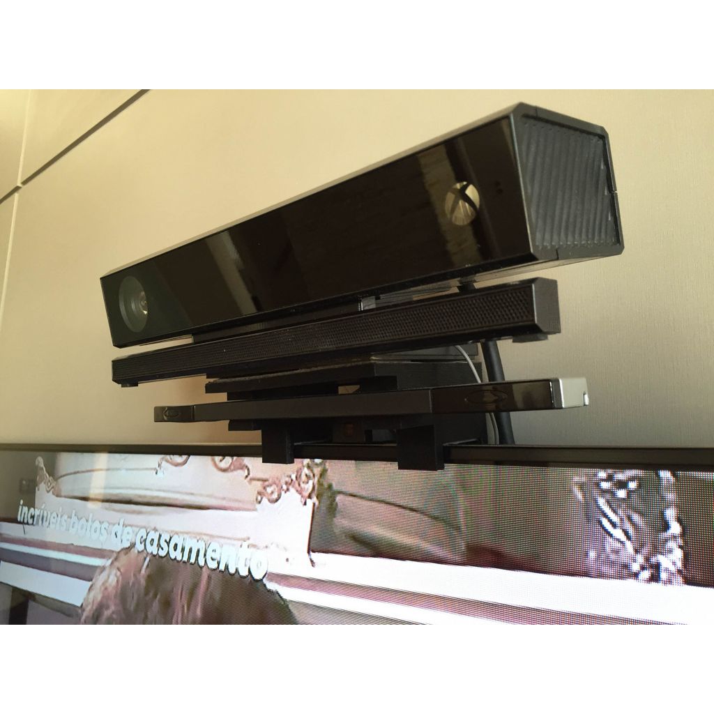 Tv-houder voor Xbox Kinect, Wii Sensor Bar en webcam
