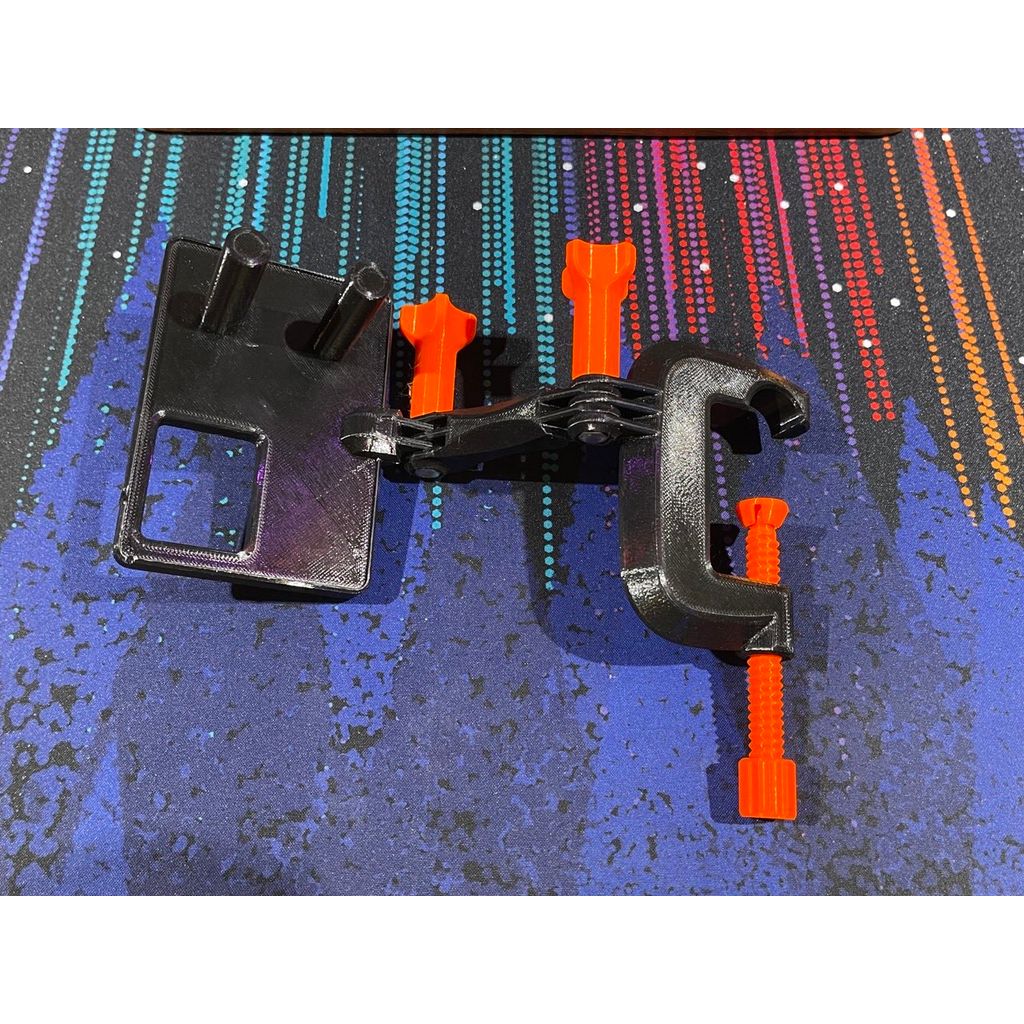 Accessoirestandaard voor gitaar voor EBow en twee slides