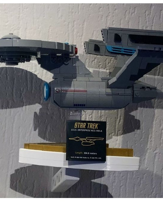 Wandbeugel voor BlueBrixx Star Trek