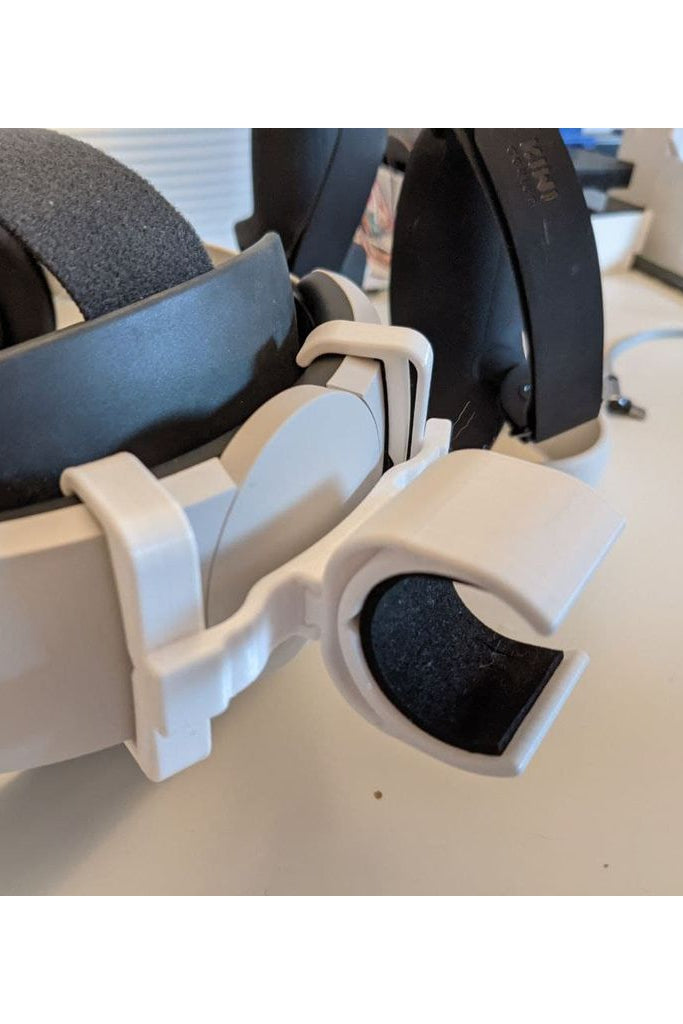 Batterijhouder met clip voor Oculus Quest 2 Elite Strap