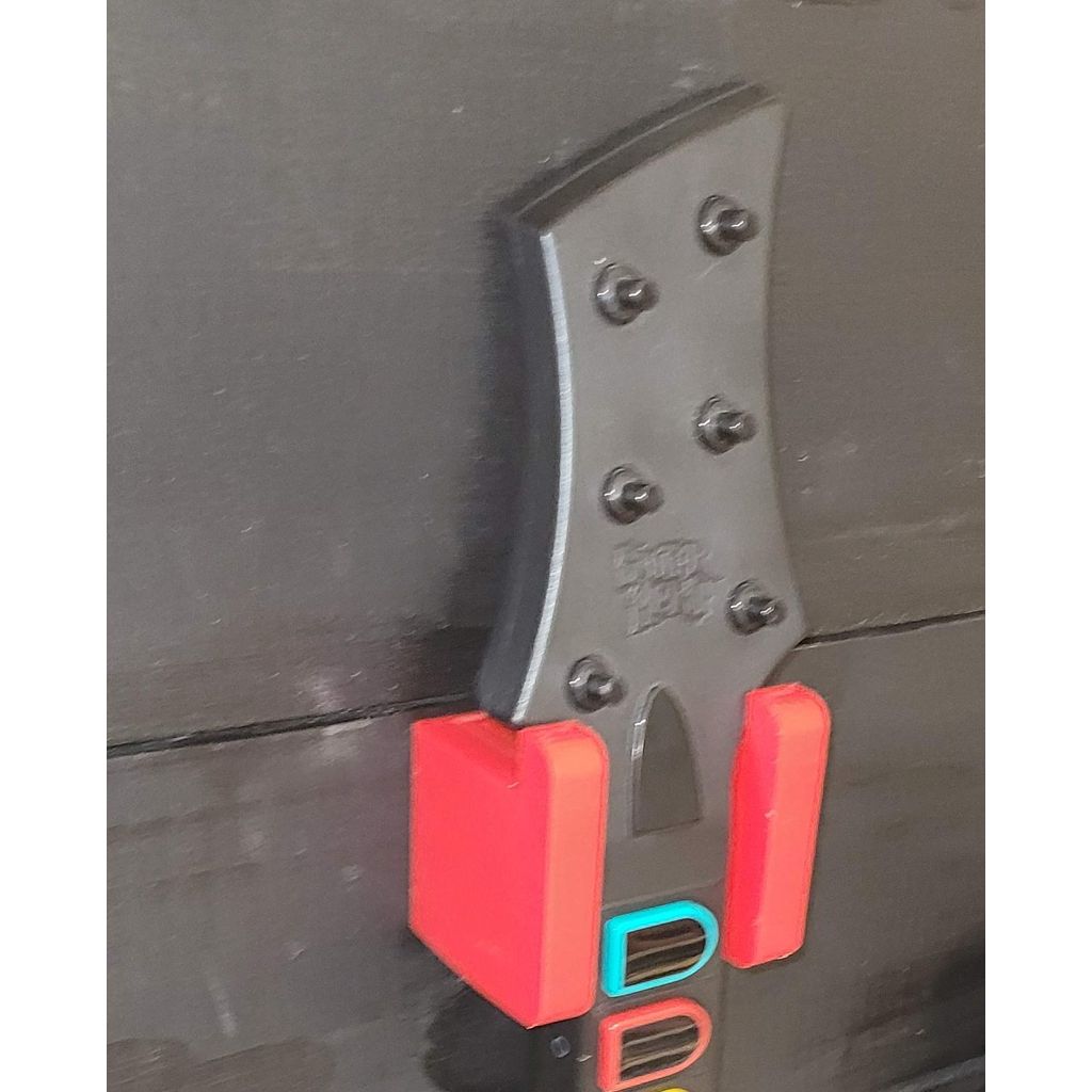 Wandhouder voor Guitar Hero-controller met vergrendelrand