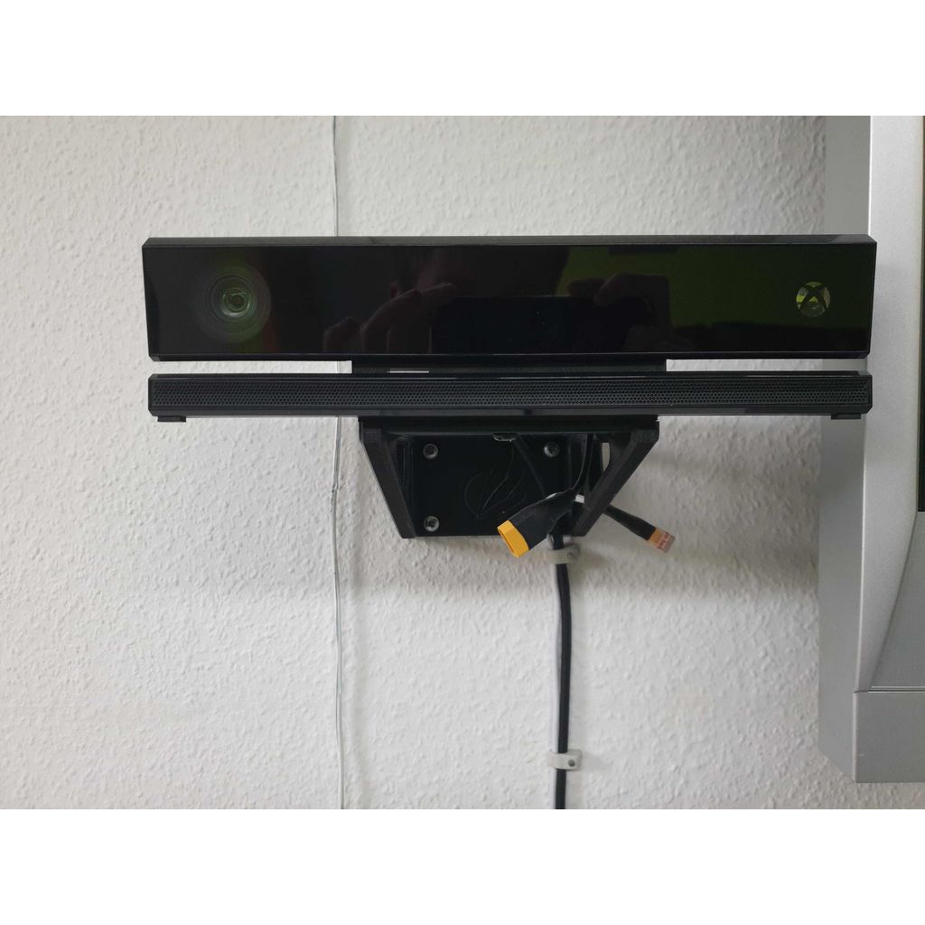 Verlengde wandhouder voor Xbox Kinect V2 – vrij zicht boven de tv