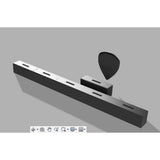Displayhouder voor plectrums – voor 1 of 5 plectrums
