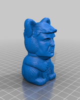Kat-Trump-beeldje – grappig remixfiguur