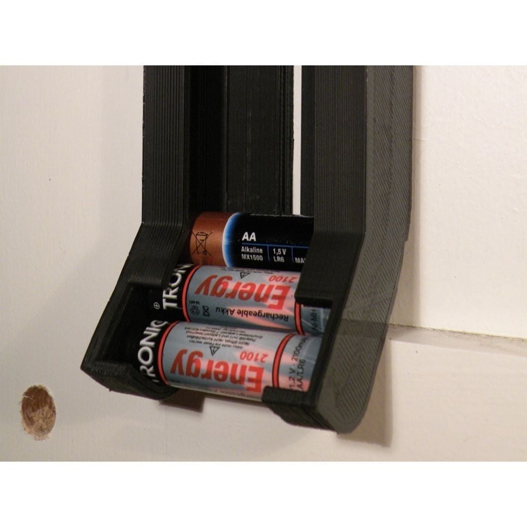 Batterijdispenser voor AA en AAA – first in, first out