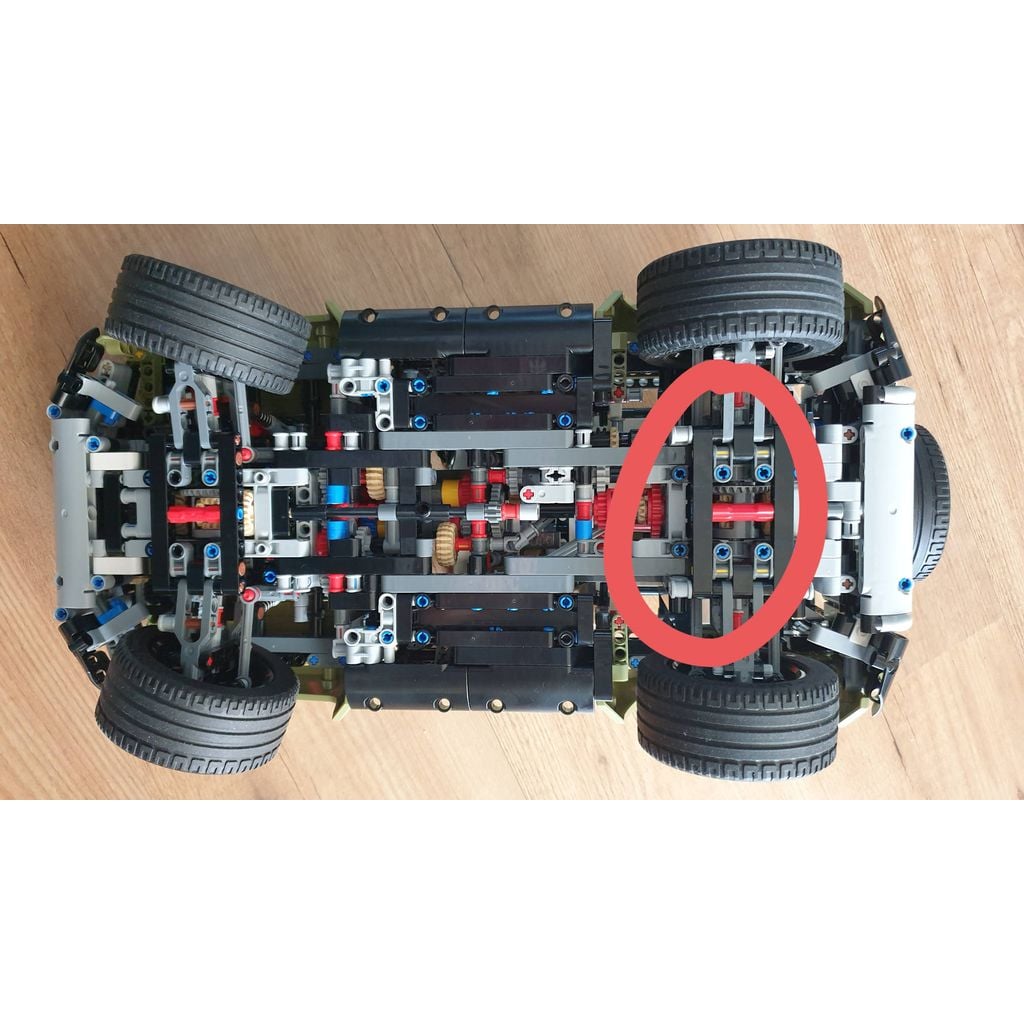 Wandhouder voor LEGO Land Rover Defender 42110