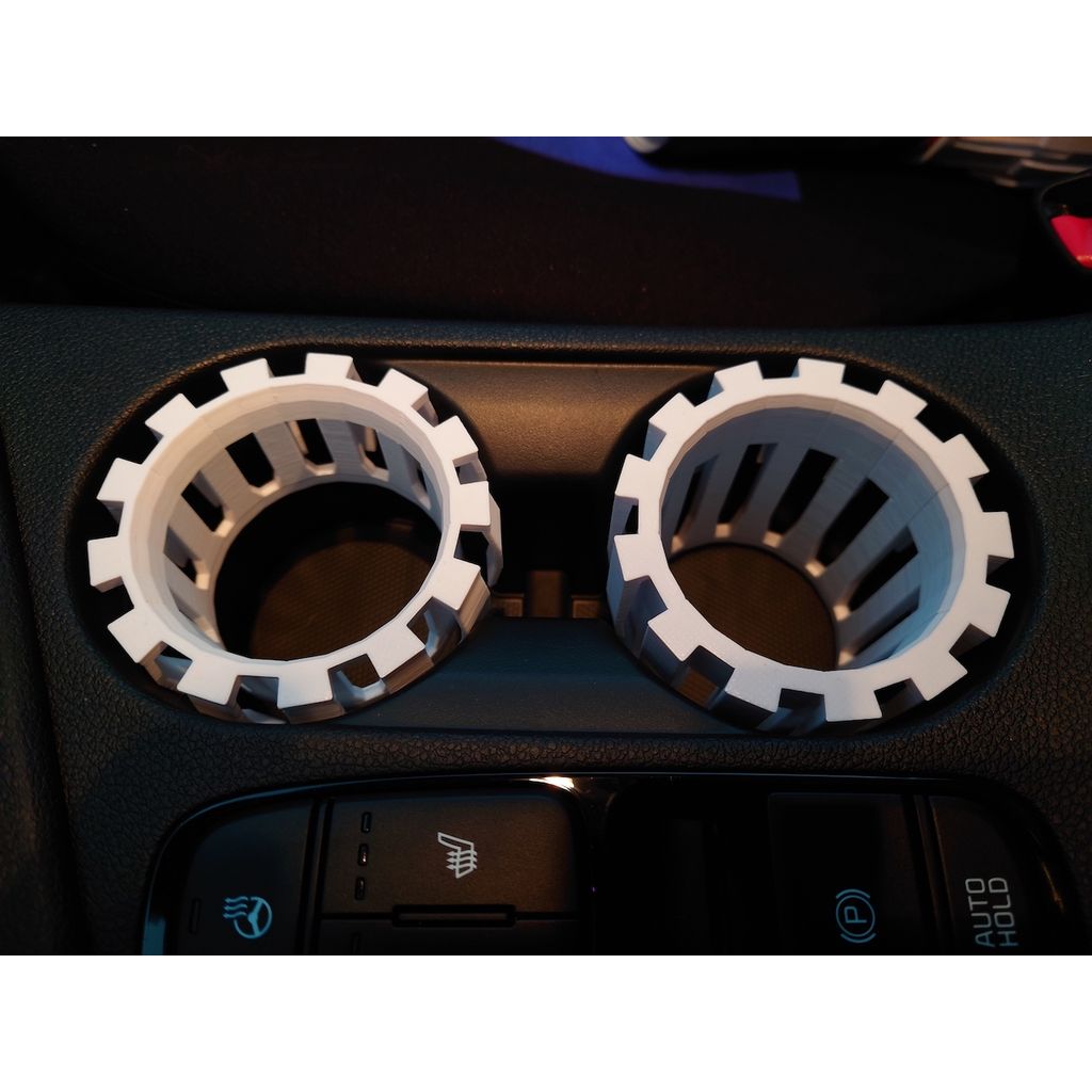 Bekerhouderadapter voor de auto voor slanke blikjes