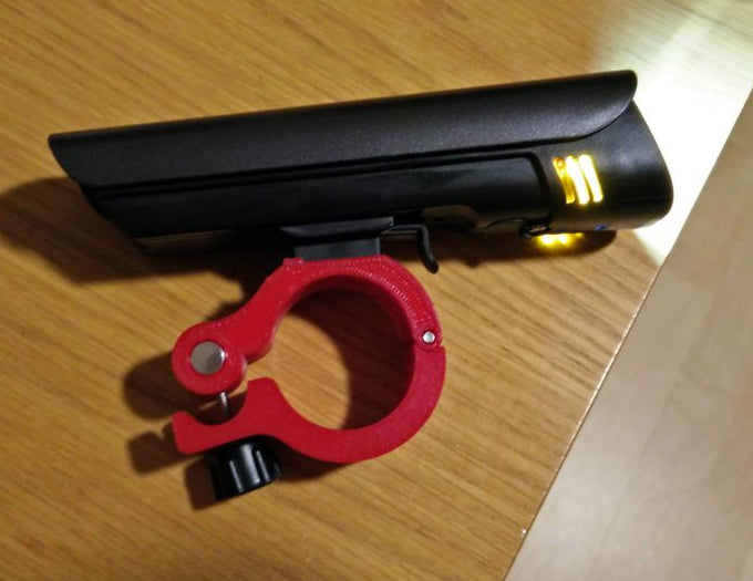 Degbit-lamphouder voor stuur van 31,8–32 mm