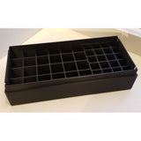 Opbergbox voor AA- en AAA-batterijen – biedt plaats aan 44 batterijen