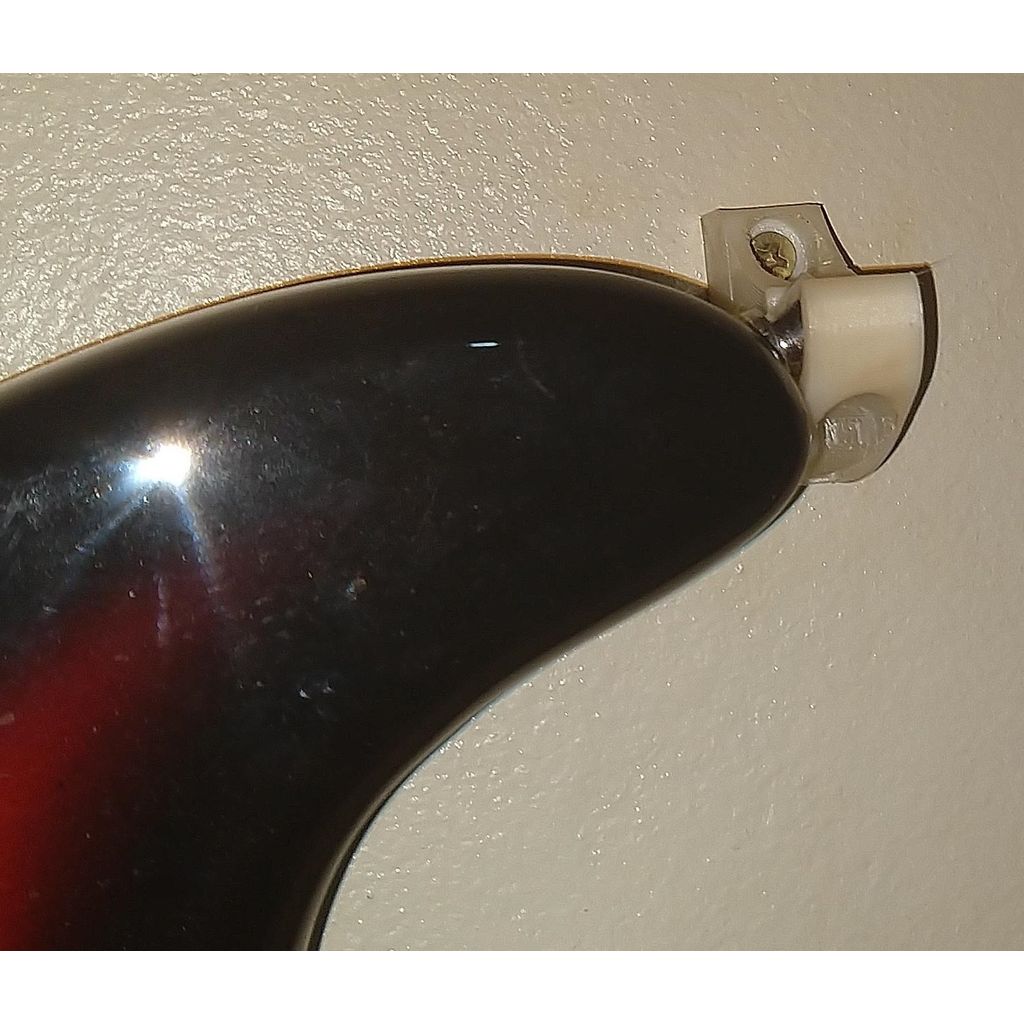 Mini-wandhouder voor gitaar – compacte ophanging voor elektrische gitaar