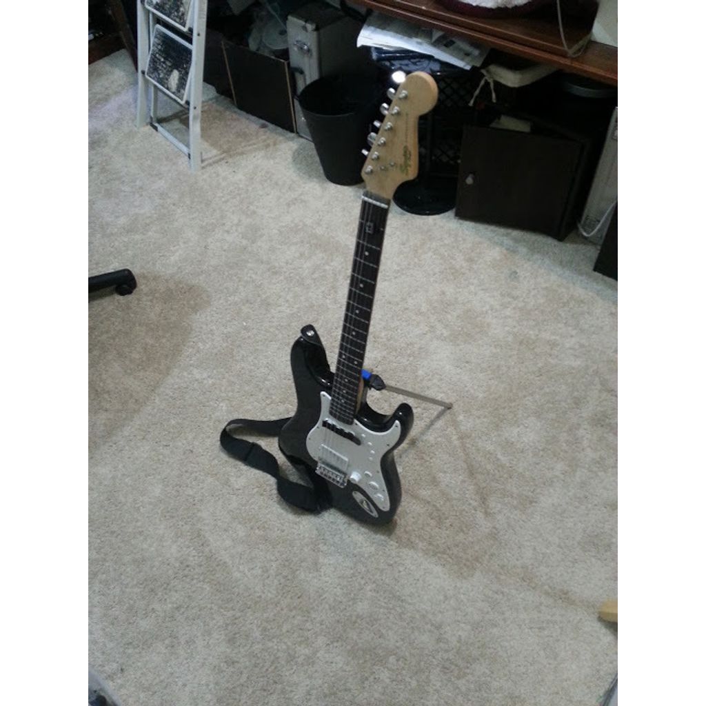 Standaard voor elektrische gitaar met Fender-gitaarclips