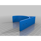 Wandhouder voor longboard met wielen van 78 mm