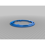 Kettingkast voor fiets – M4-montage, 79,6 mm gatafstand