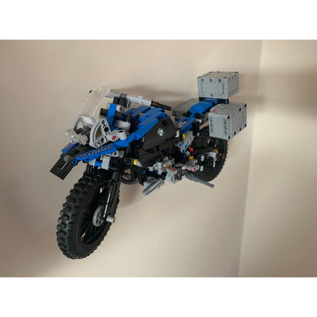 Wandhouder voor LEGO Technic BMW R1200GS-motor