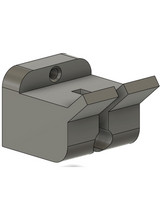 Wandbeugel voor LEGO 42206 F1 Red Bull met de neus omhoog