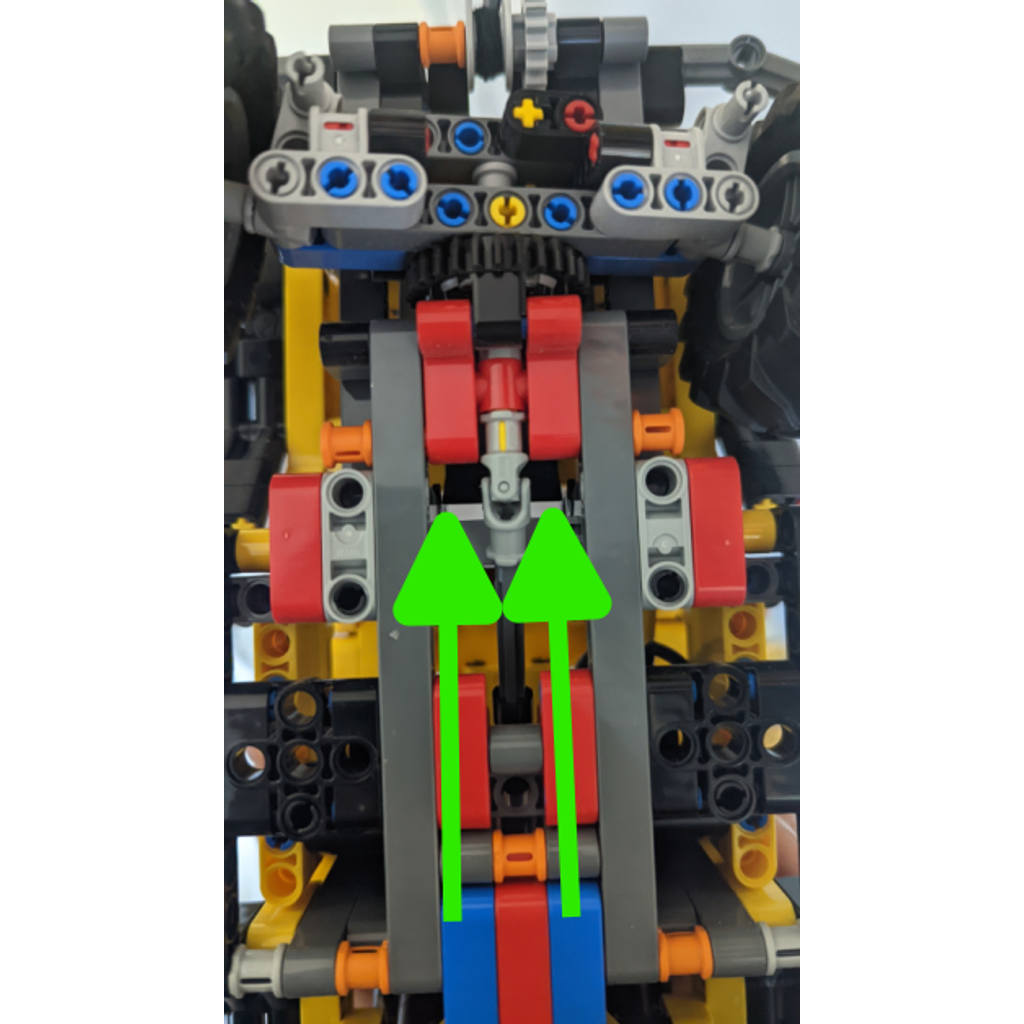 Wandhouder voor LEGO Technic 42122 Jeep Wrangler