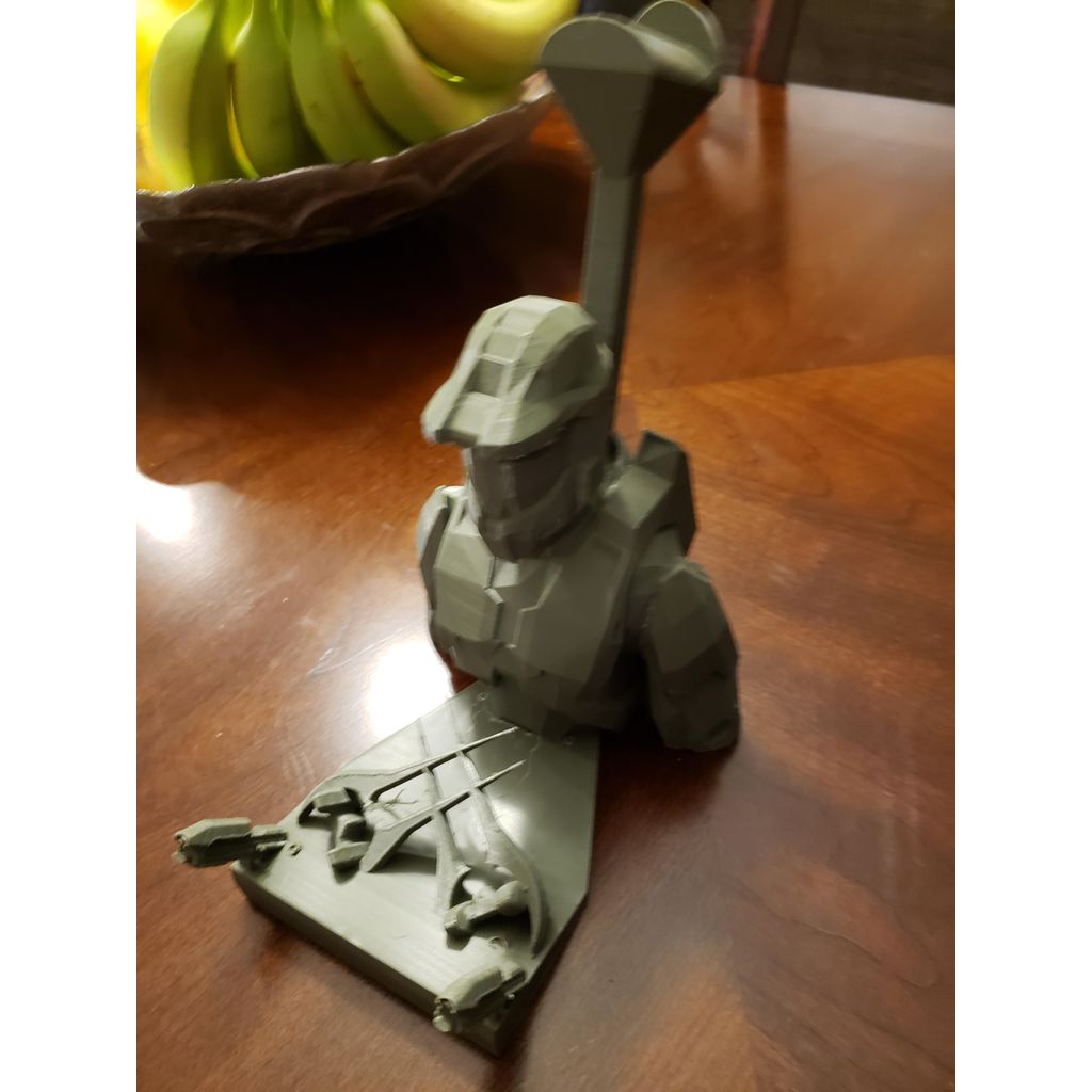 Halo Master Chief-standaard voor Xbox-controller en headset