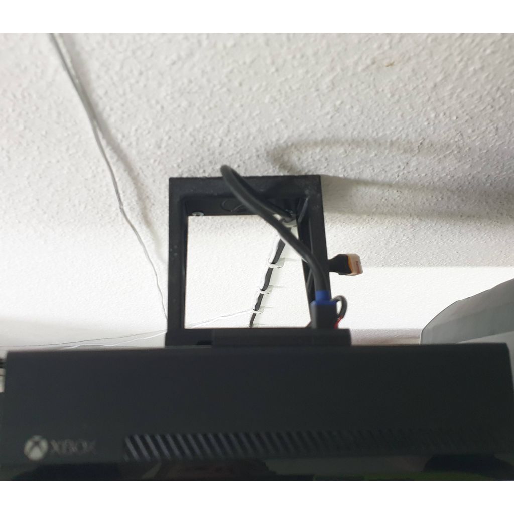 Verlengde wandhouder voor Xbox Kinect V2 – vrij zicht boven de tv