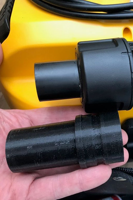 Adapter van DeWalt AirLock naar 35 mm afzuigaansluiting