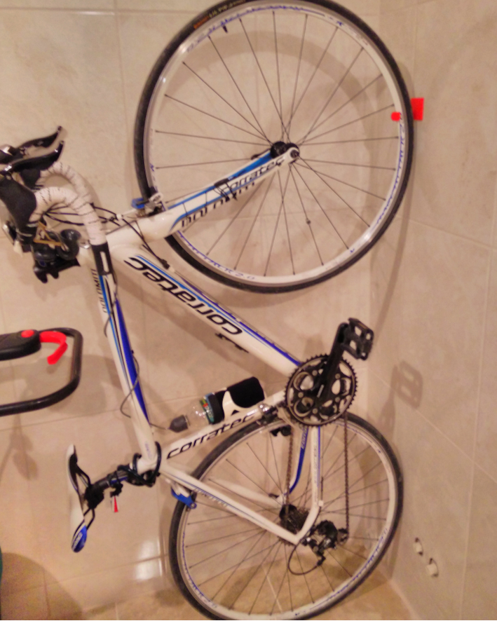 Verticale fietsophanging – wandhouder voor fietsen