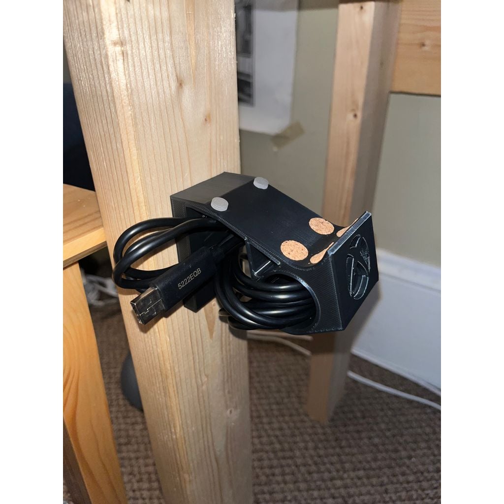 Wandhouder voor Xbox-controller met kabelgeleiding