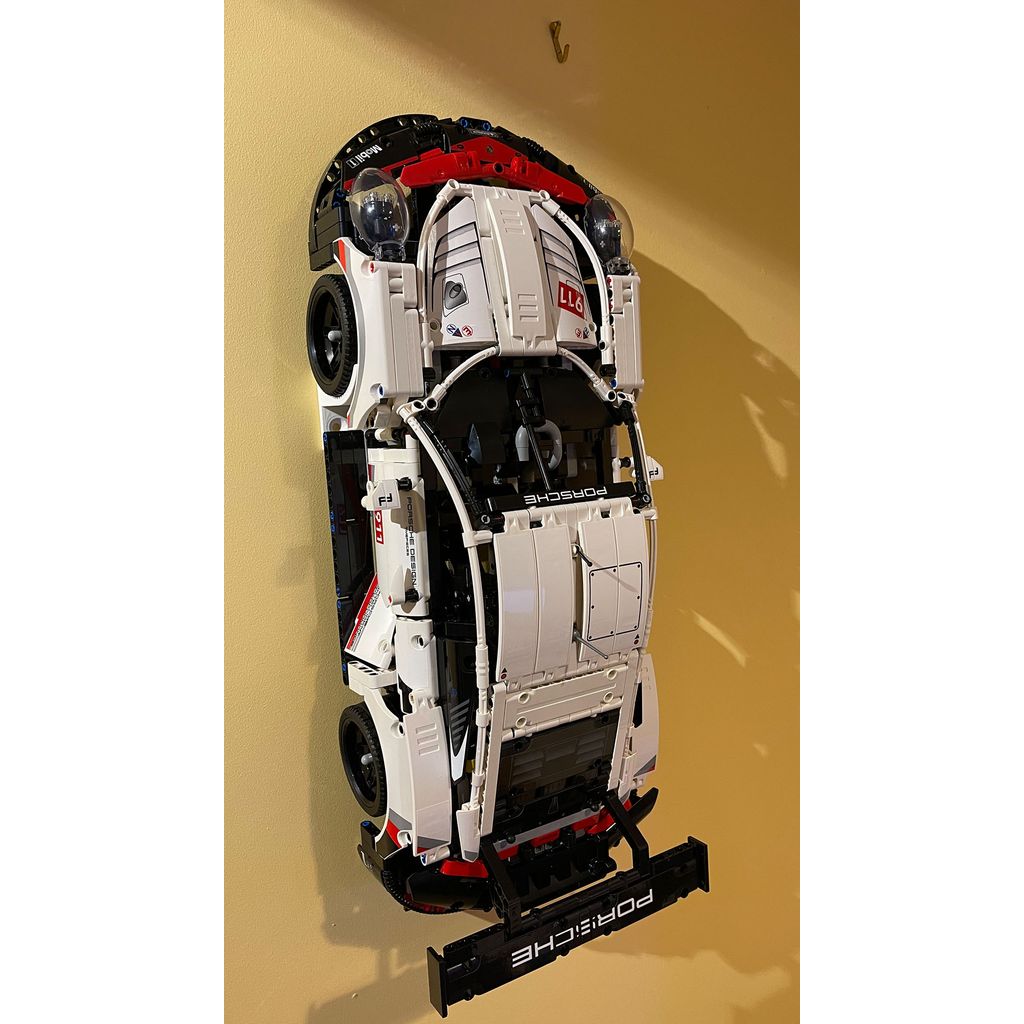 Wandhouder voor LEGO Technic Porsche 911 RSR en Ferrari 488 GTE