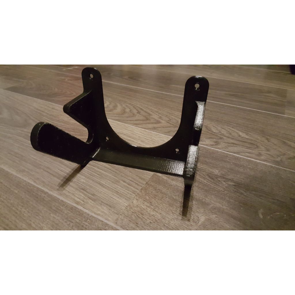 Horizontale wandhouder voor longboard en skateboard