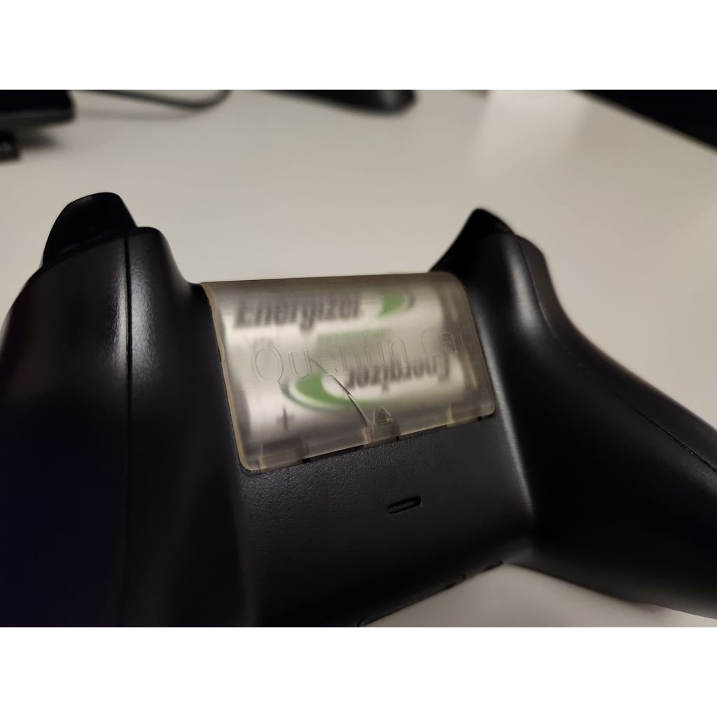 Batterijklepje voor Xbox met logo en eject-symbool